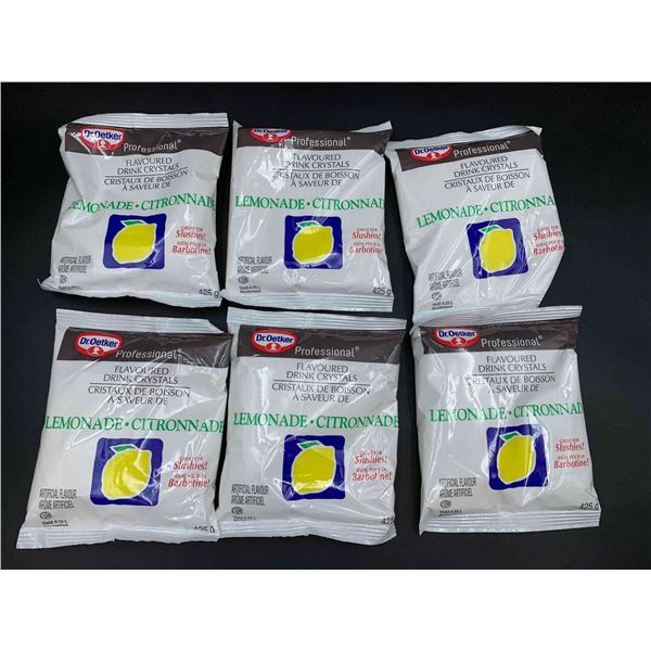 Dr. Oetker Lemonade Flavoured Drink Crystals (6 x 425g)