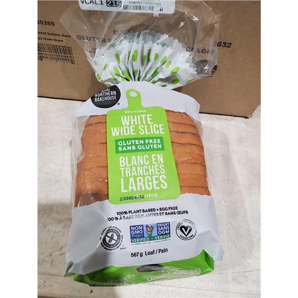 Little Northern Bakehouse Gluten Free White Wide Slice Bread - 8x567g