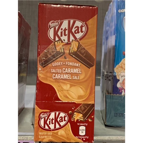 CASE LOT Nestle KitKat Gooey Salted Caramel 15x112g