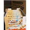 Image 1 : CASE LOT Kinder Bueno Bars 30 x 39g White Chocolate