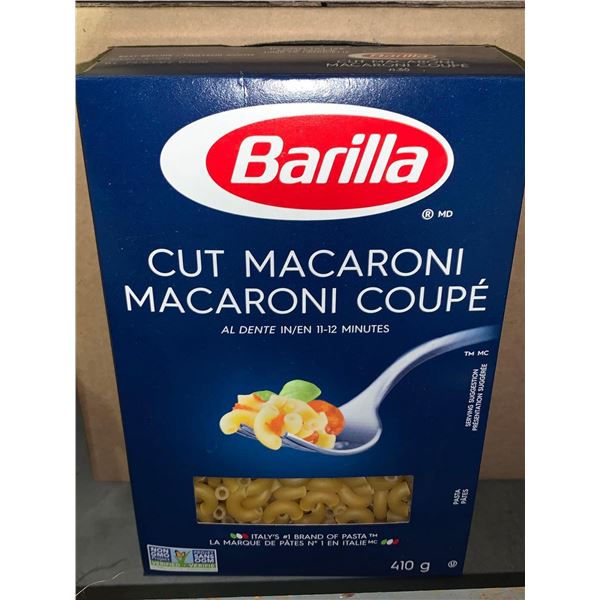 CASE LOT Barilla Cut Macaroni 16 x 410g