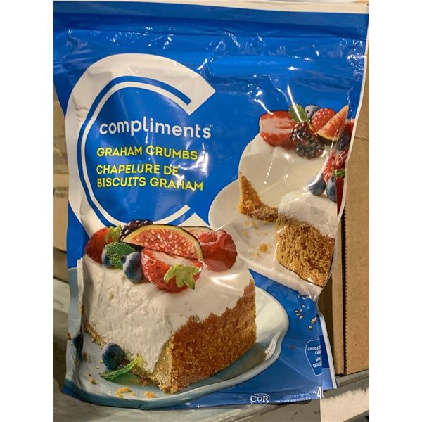 CASE LOT Compliments Graham Crumbs 12 x 400g