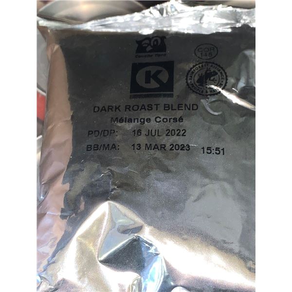 CASE LOT Circle K Dark Roast Blend Coffee 128 x 2.5oz