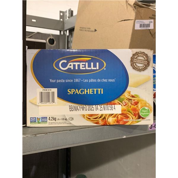 CASE LOT Catelli Spaghetti 4 x 1.05kg (4.2kg)