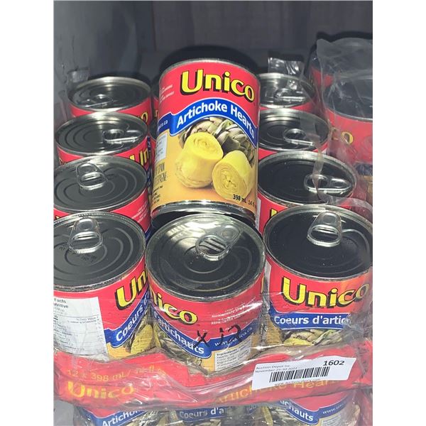 CASE LOT Unico Artichoke Hearts 12 x 398ml