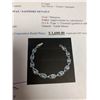 Image 3 : Ladies Topaz & Sapphire Tennis Bracelet 9.60 carats with Certificate Value $1600.00