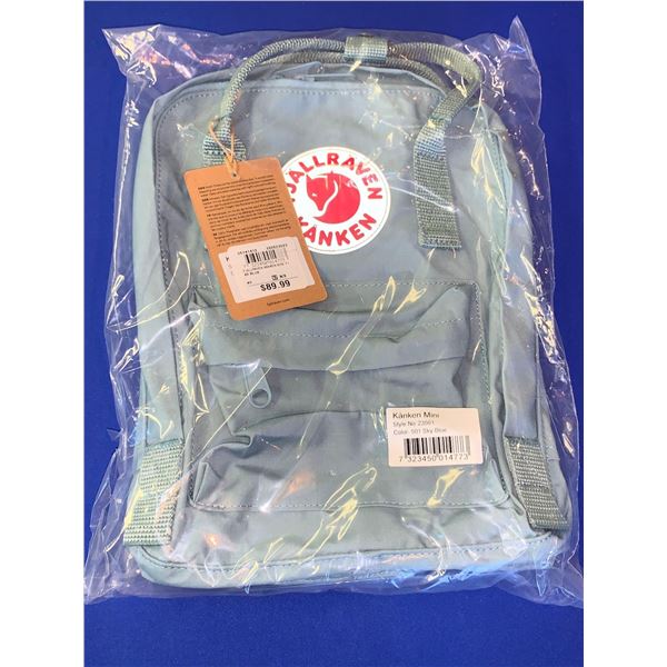 NEW FjallravenSky Blue Kanken Mini Backpack