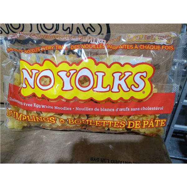 CASE LOT No Yolks Egg White Noodles 12 x 340g