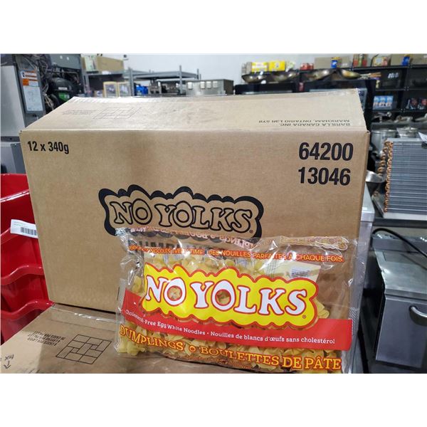 CASE LOT No Yolks Egg White Noodles 12 x 340g