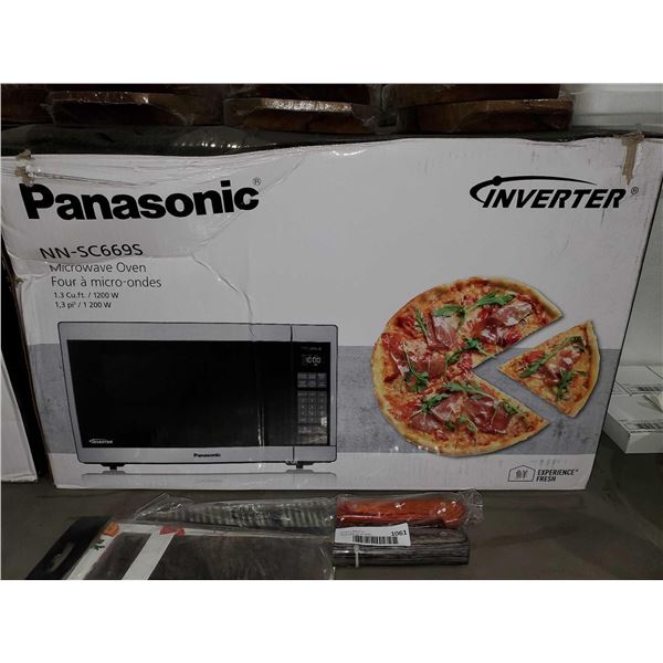 NEW Panasonic NN-SC669S Microwave Oven 1.3Cu.ft. / 1200w