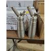 Image 1 : Lot of 2 Stainless Steel Whip Cream Dispensers