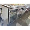 Image 1 : Perlick Model BR72  Back bar cabinet 3 door.