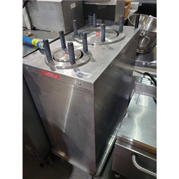 Hatch double size stainless steel plate storage cabinet