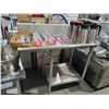 Image 1 : Stainless steel Prep Table 2 tier run off style