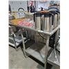 Image 3 : Stainless steel Prep Table 2 tier run off style