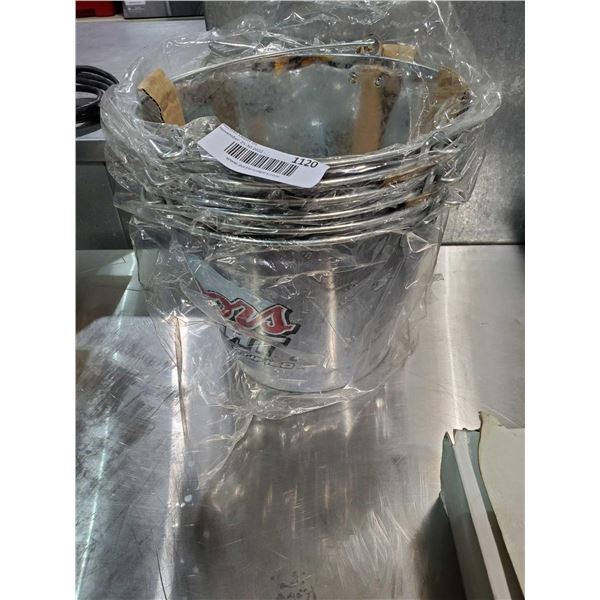 Lot of NEW Ice Buckets x 6