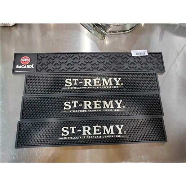 Lot of 4 Bar Rail Drip Mats