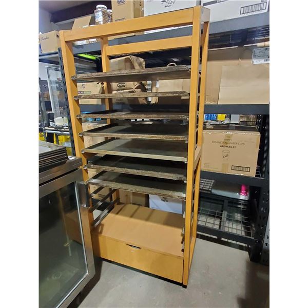 Shelf Unit for Sheet pan w/ drawer