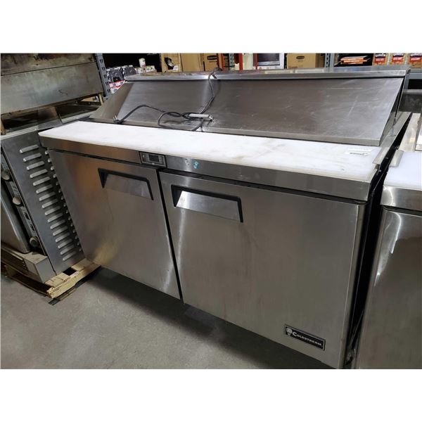Coldstream Model CSSU-60 Double door refrigerated sandwich/salad prep Table