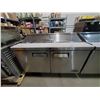 Image 2 : Coldstream Model CSSU-60 Double door refrigerated sandwich/salad prep Table