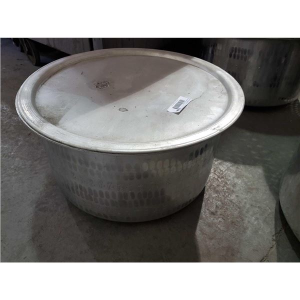:Large Commercial Aluminum Pot with lid-18inch diameter