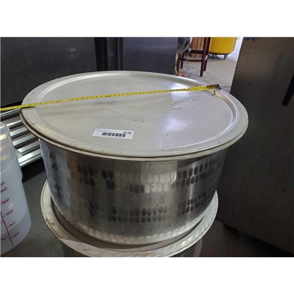 :Large Commercial Aluminum Pot with lid-18inch diameter