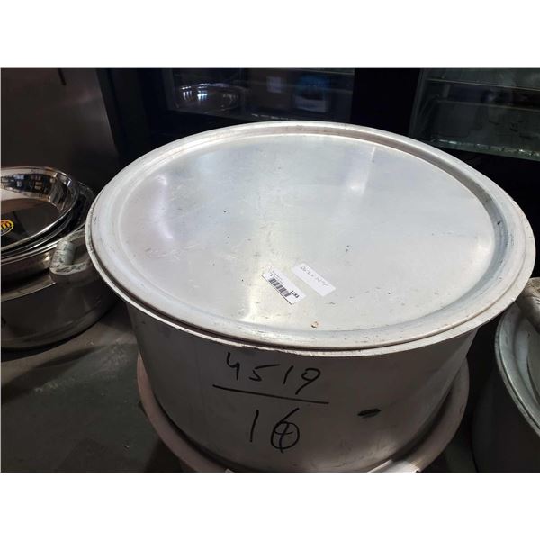 NEW Wagas Shahis commercial Aluminum Pot w/ lid 26D x 14 inch