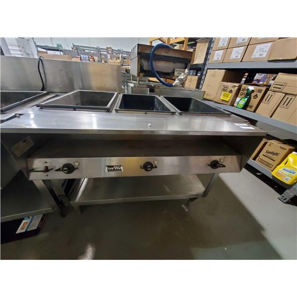 Vollrath Model 38117 serve well steam Table (3) Wells & Prep Area