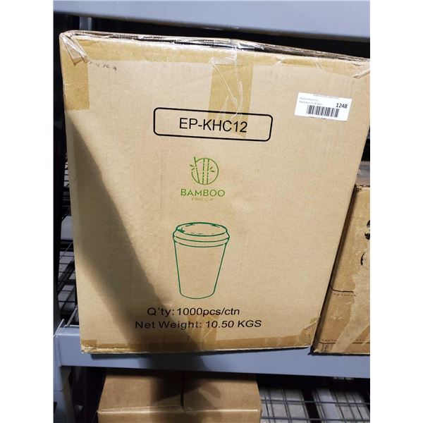 CASE LOT Bamboo Fibre Cup EP-KHC12  1000pc