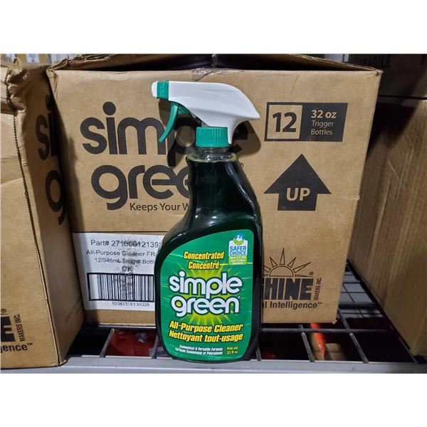 CASE LOT Simple Green All Purpose Cleaner 12x946ml