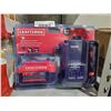 Image 1 : NEW Craftsman 4.0 Ah Lithium Ion Battery & Charger Kit