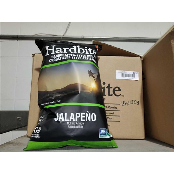 CASE LOT Hardbite Jalapeno Chips 15x150g