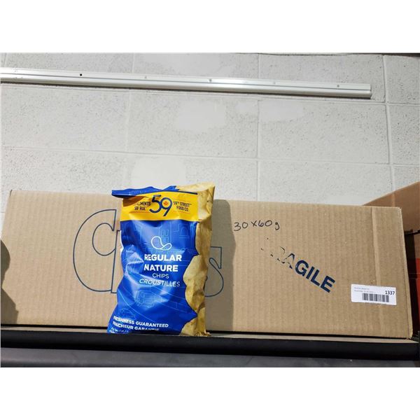 CASE LOT Chips Regular 30x60g