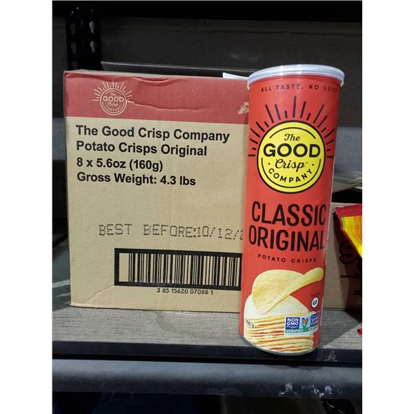 CASE LOT Good Crisp Comp. Original 8x160g