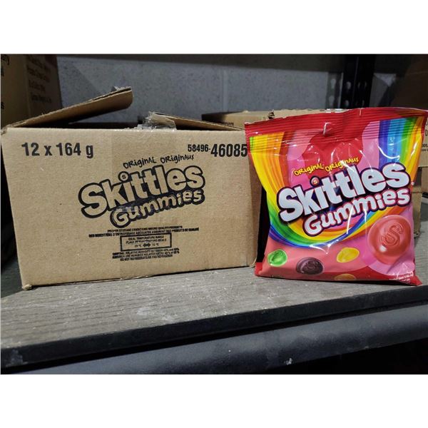 CASE LOT Skittles Gummies 12x164g