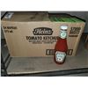 Image 1 : CASE LOT Heinz Tomato ketchup 24 bottlesx375mL