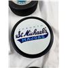 Image 8 : WHL/OHL Junior Hockey Pucks Lot
