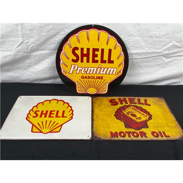 Shell Tin Signs - Sunrise Estate Services Ltd