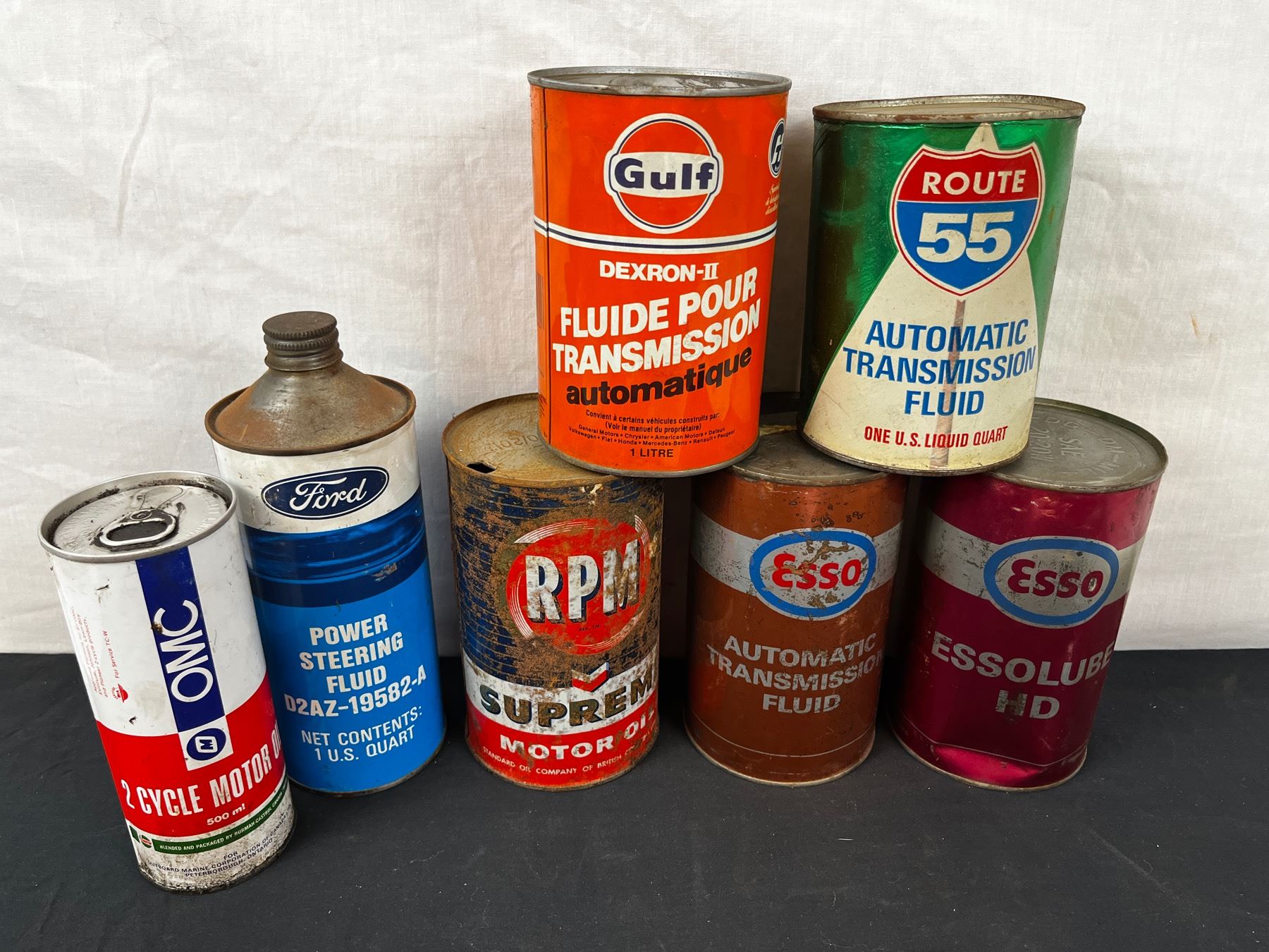 Assorted Oil Assorted Oil Cans - Sunrise Estate Services Ltd
