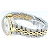 Image 8 : Rolex Ladies 2 Tone Silver Diamond & Emerald 26MM Datejust