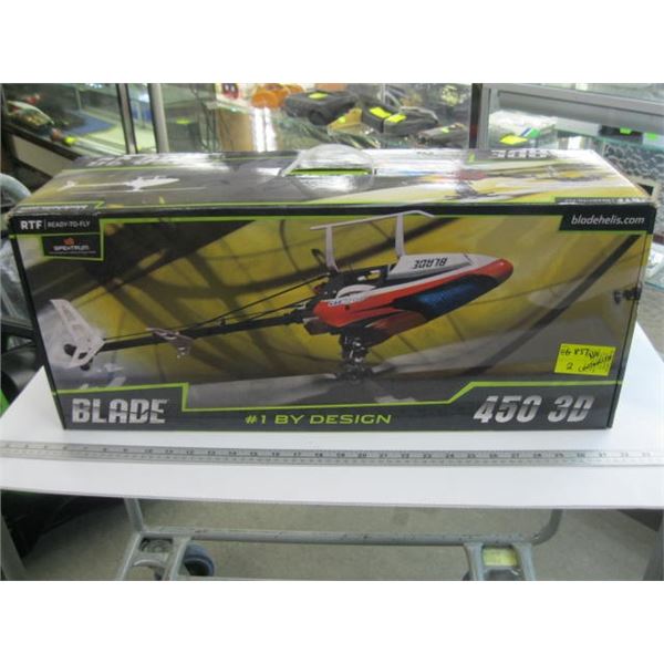 BLADE 450 3D REMOTE CONTROL HELICOPTER, NO CONTROLLER