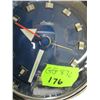 Image 2 : LINDEN COLLECTABLE CLOCK, CHROME BLUE FACE