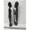 Image 2 : 2 AFRICAN CARVED FIGURINES