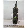 Image 1 : SM. CARVED AFRICAN FIGURINE W/HORN HEAD