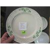 Image 2 : BELLEEK 3 SHAMROCK PLATES, 9.5", 9 3/4" & 10", 3RD MARK & 6TH MARK