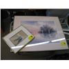 Image 1 : FRAMED PRINT OF THE WATER WITH PILINGS & BIRDS BY HINCHCLIFFE & A SM. FRAMED PRINT OF THE SEAGULL