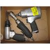 Image 1 : 3 MASTERCRAFT AIR TOOLS, IMPACT GUN, RATCHET & CHISEL