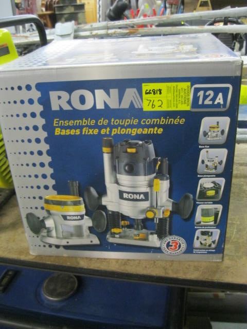 RONA TWIN PACK ROUTER - Dodds Auction