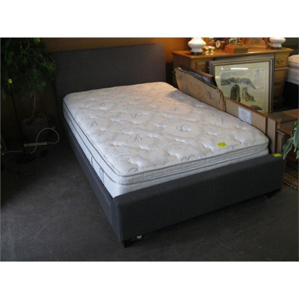 W Frame COMPLETE DOUBLE BED W/FRAME & MATTRESS