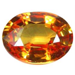 1.11ct Gorgeous Orange Sapphire Oval (GEM-10796)